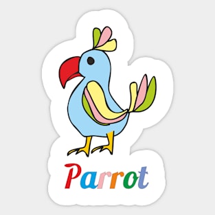 Parrot Sticker